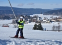 idealni zacatky pro deti - zvětšit Ski areál Frymburk
