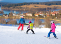 Široké a přehledné sjezdovky - zvětšit Ski areál Frymburk