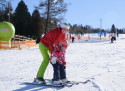 škola a lyžovaní hrou - zvětšit Ski areál Frymburk
