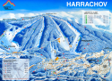 Ski areál Harrachov  - mapa areálu
