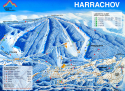 Ski areál Harrachov  - mapa areálu