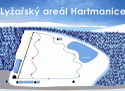 Ski areál Hartmanice  - mapa areálu