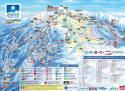 Ski areál Jasná - Chopok  - mapa areálu