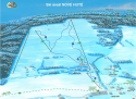 Mapa Nové Hutě - zvětšit mapu Ski areál Nové Hutě - mapa areálu