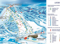 Ski areál Oravice - Meander Skipark  - mapa areálu