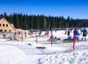 Plešivec ski areál Krušné hory