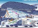 Ski areál Prkenný Důl - Bret Family SkiPark  - mapa areálu