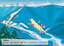 Ski areál Řeka - mimo provoz  - mapa areálu