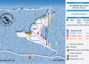 Ski areál Ski klub Trnava  - mapa areálu