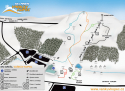 Ski areál Vaňkův kopec  - mapa areálu