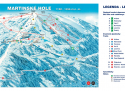 Ski areál Winter park Martinky  - mapa areálu